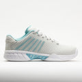 K-Swiss Hypercourt Express 2 Women's  Vaporous Gray/White/Blue Glow