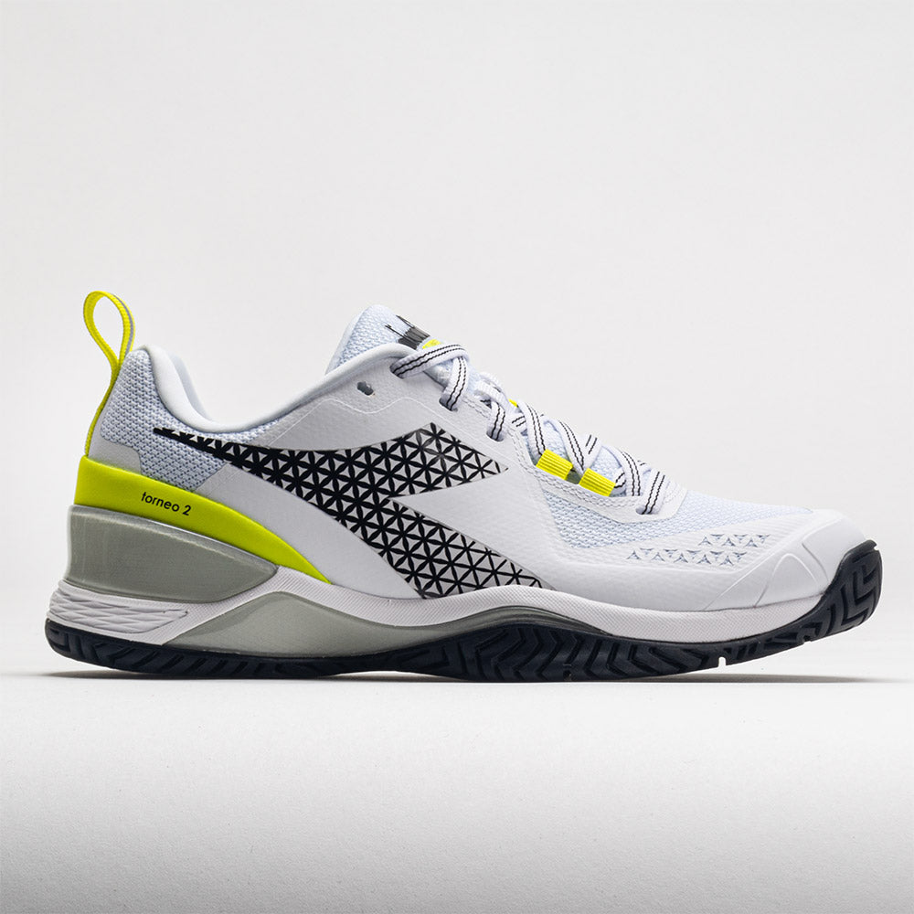 Diadora Blushield Torneo 2 AG Women's  White/Black/Evening Primrose