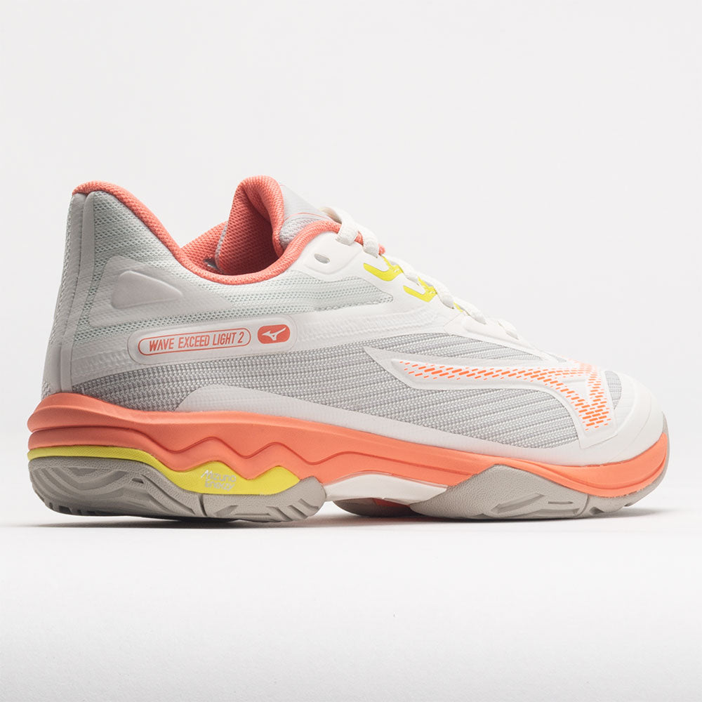 Mizuno Wave Exceed Light 2 AC Women's  Snow White/Fusion Coral