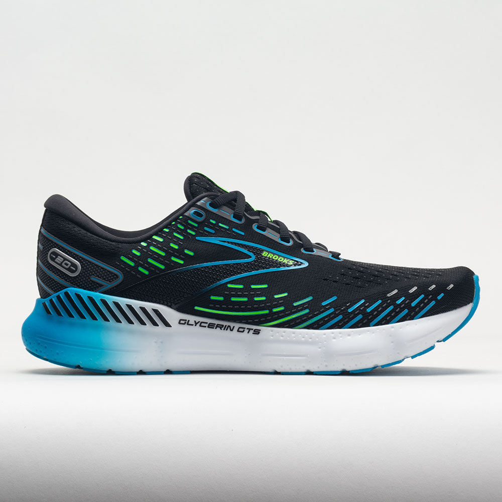 Brooks Glycerin GTS 20 Men's  Black/Hawaiian Ocean/Green