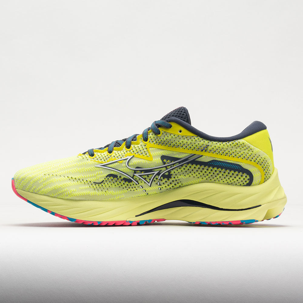 Mizuno Wave Rider 27 Mesh Men's  Luminous/White