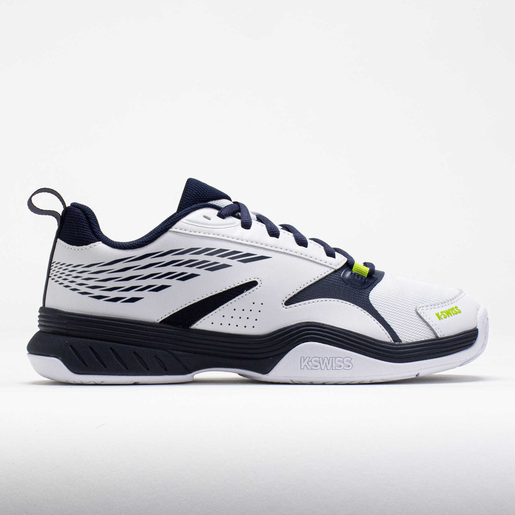 K-Swiss Speedex Men's  White/Navy/Lime Green