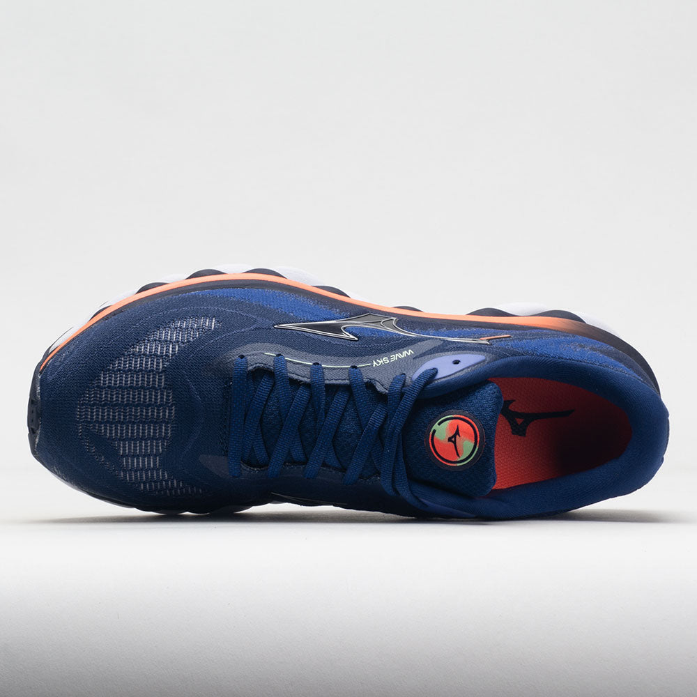 Mizuno Wave Sky 7 Men's  Blue Depths/Silver