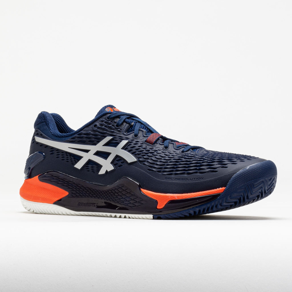 ASICS GEL-Resolution 9 Clay Men's  Blue Expanse/Pure Silver