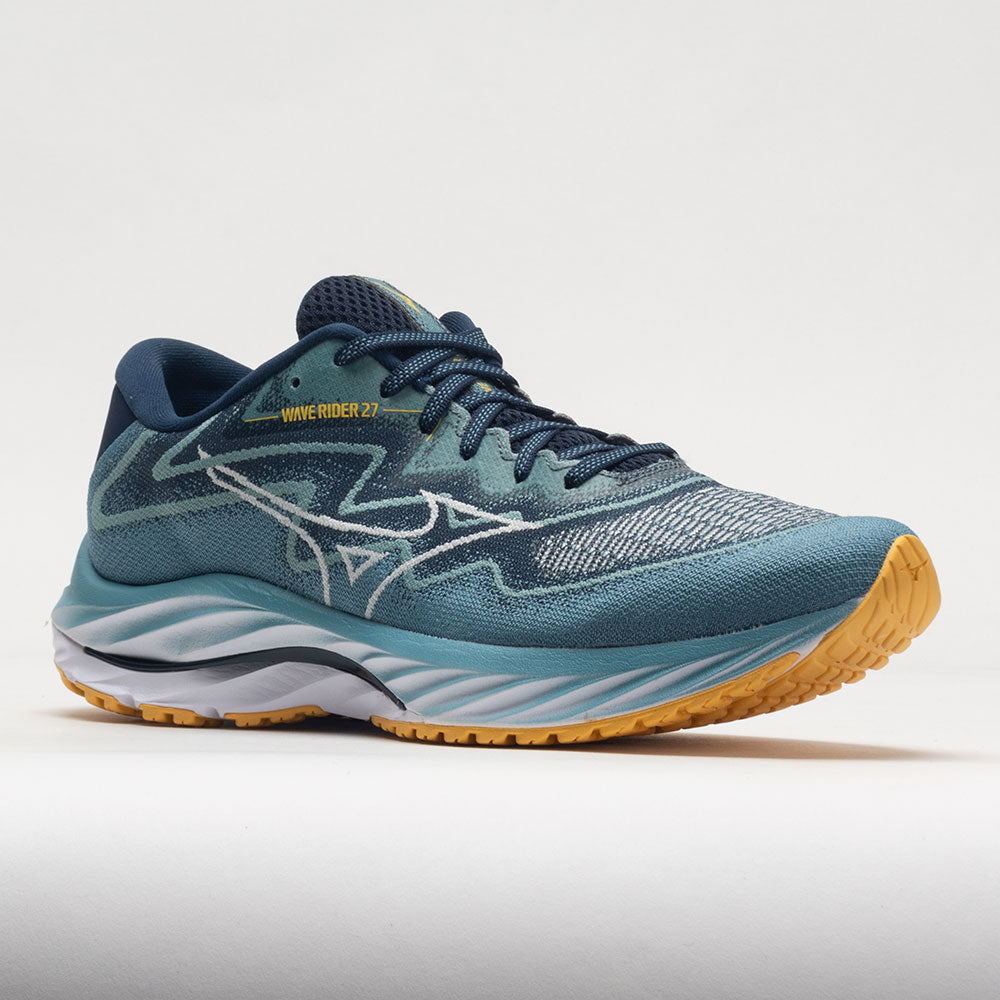 Mizuno Wave Rider 27 Men's  Adriatic Blue/Snow White