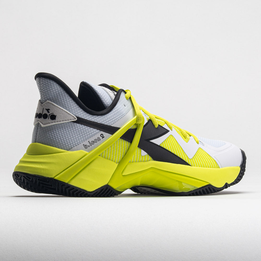 Diadora B.Icon 2 Clay Men's  White/Black/Evening Primrose