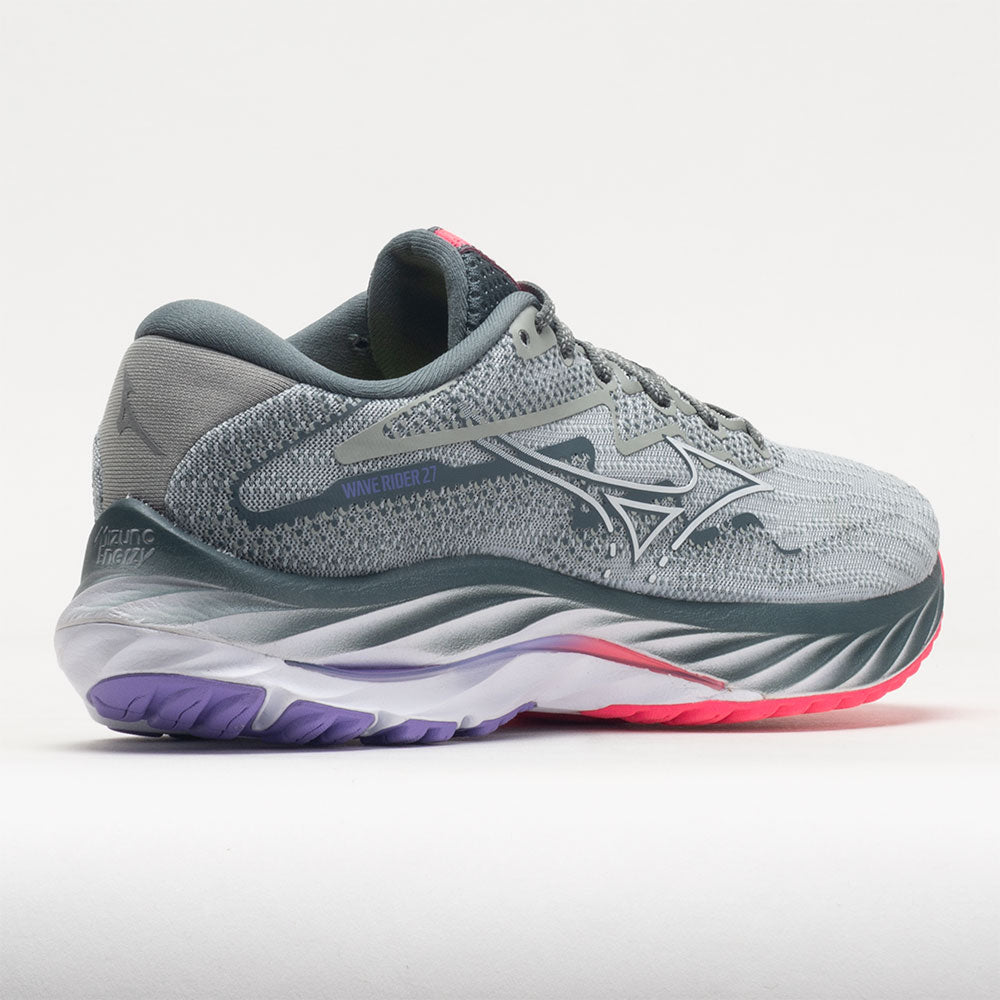 Mizuno Wave Rider 27 Mesh Women's  Pearl Blue/White