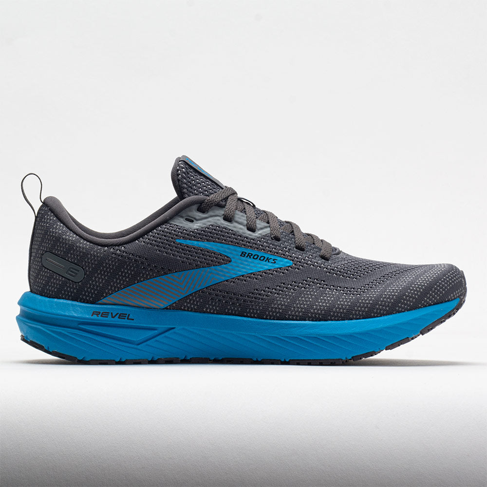 Brooks Revel 6 Men's  Blackened Pearl/Blue
