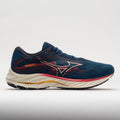 Mizuno Wave Rider 27 Mesh Men's  Blue Opal/Papyrus