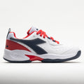 Diadora Challenge 5 SL Junior  White/Blue Corsair/Fiery Red