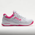 Fila Double Bounce 3 Women's  White/White/Pink Glo