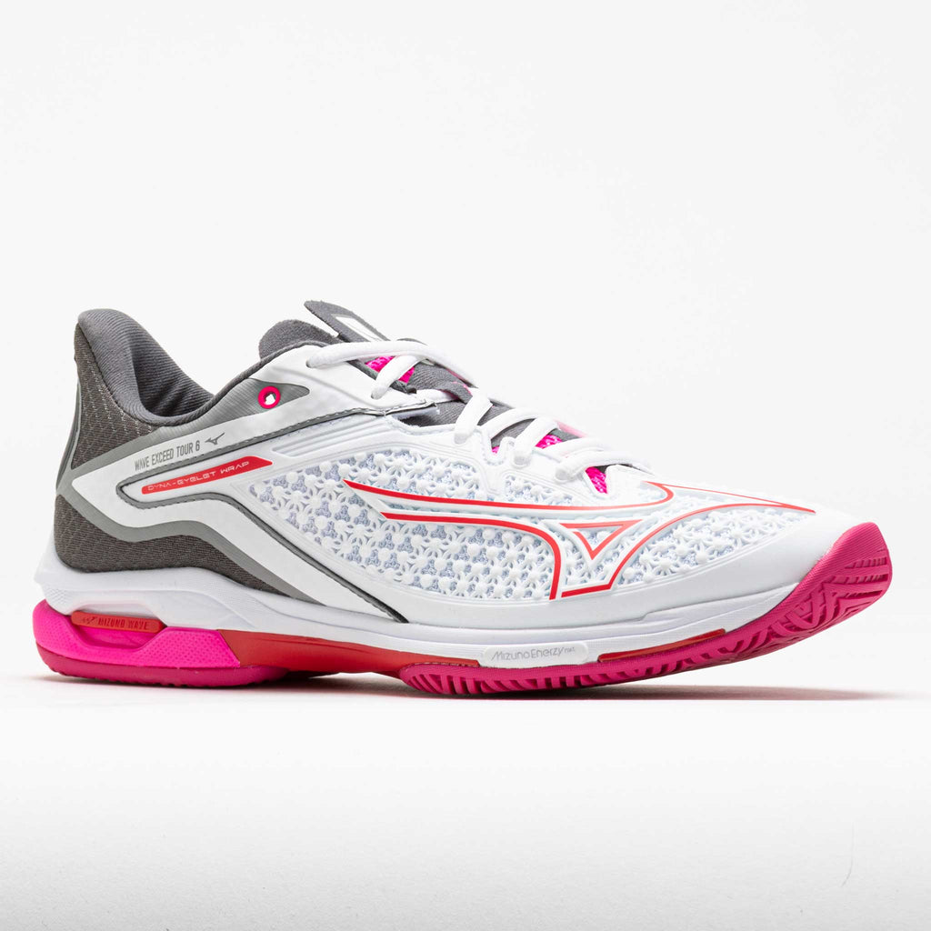 Mizuno Wave Exceed Tour 6 Women's  White/Radient Red