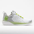 K-Swiss Ultrashot 3 Women's  White/Gray Violet/Lime Green
