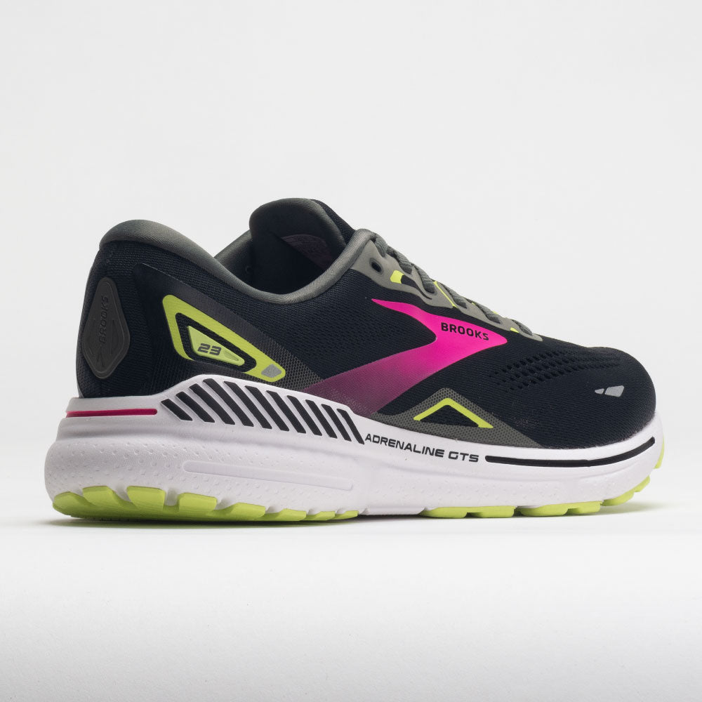 Brooks Adrenaline GTS 23 Women's  Black/Gunmetal/Sharp Green