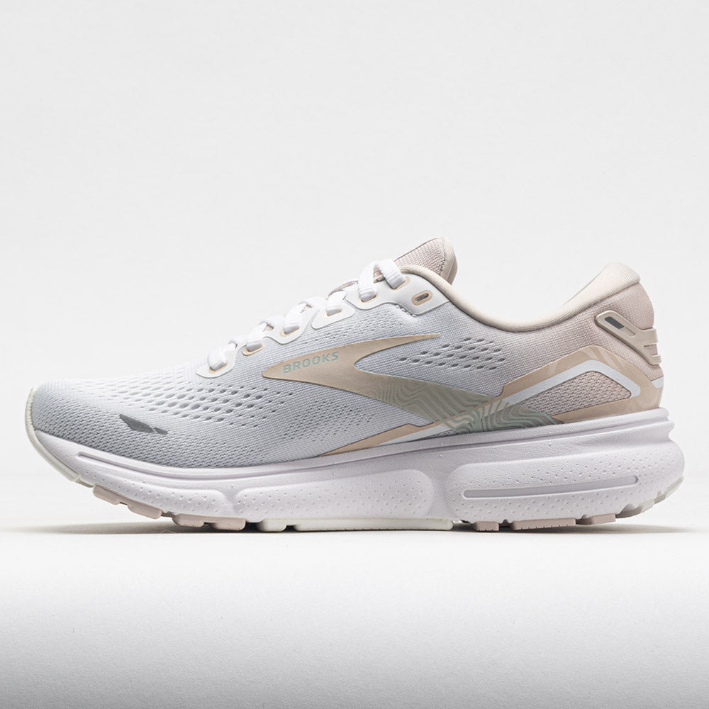 Brooks Ghost 15 Women's  White/Crystal Grey/Glass