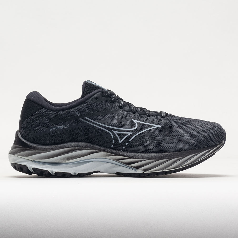 Mizuno Wave Rider 27 Mesh Men's  Ebony/Illusion Blue