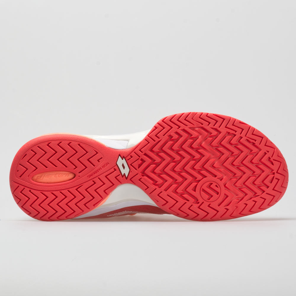 Lotto Mirage 300 II Speed Women's  Red Fluo/All White/Vivid Rose