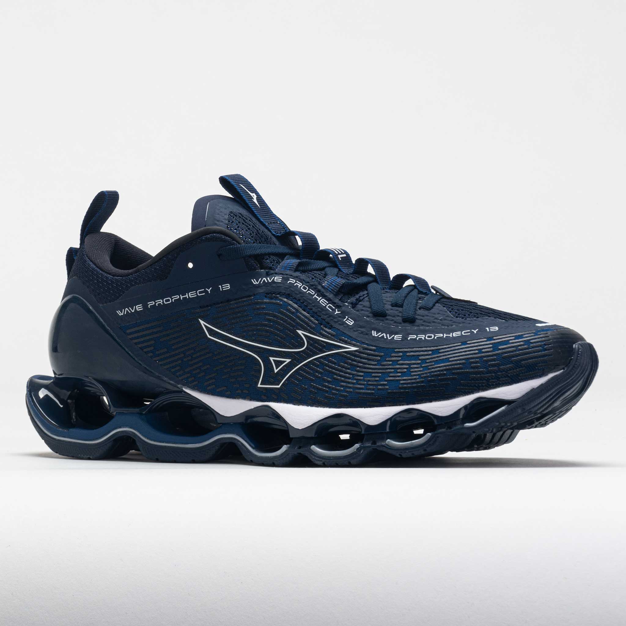Mizuno Wave Prophecy 13 Men's  Navy Peony/White
