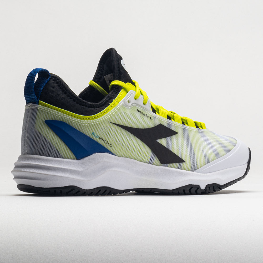 Diadora Speed Blushield Fly 4+ AG Men's  White/Black/Deja Vu Blue