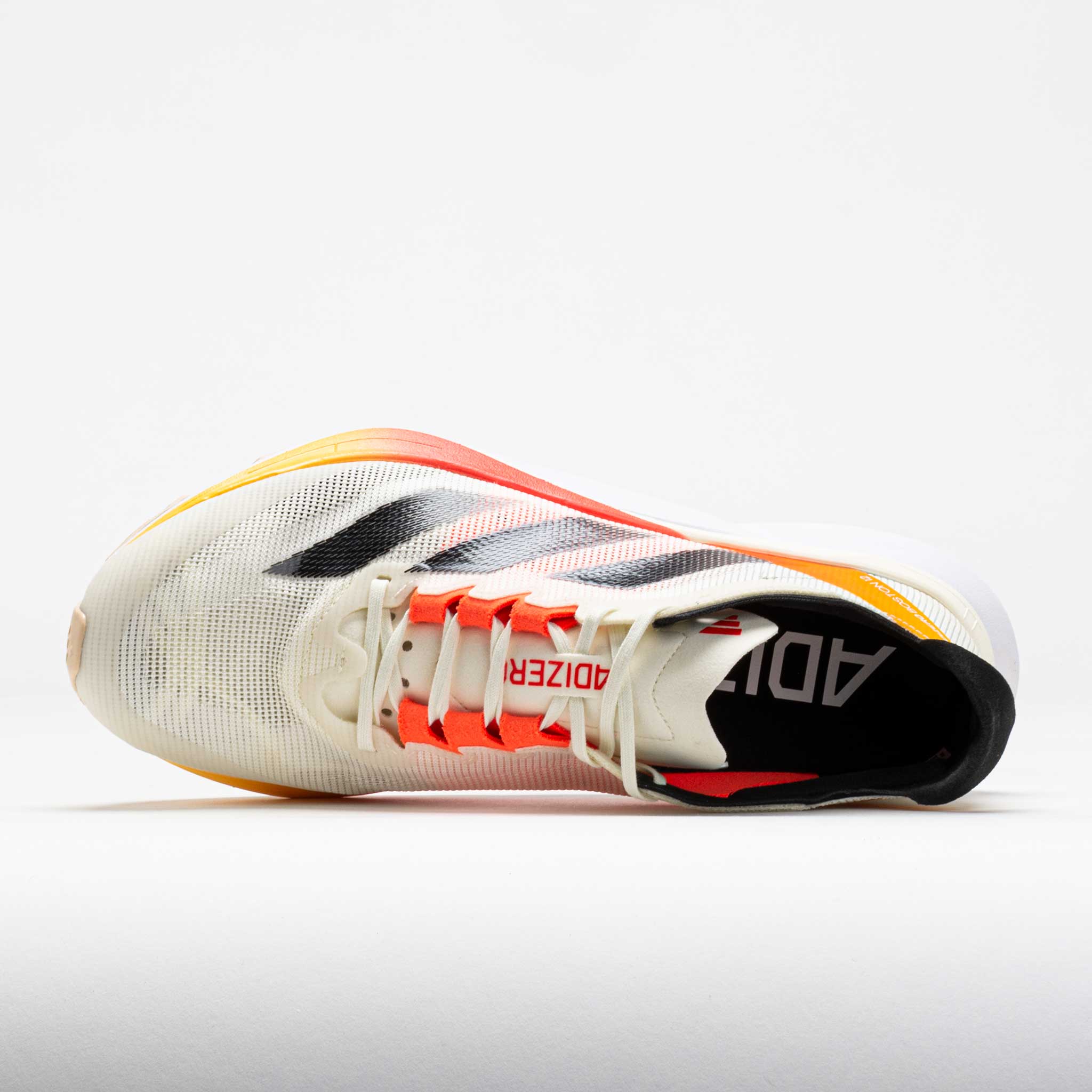 adidas adizero Boston 12 Men's  Ivory/Core Black/Solar Red