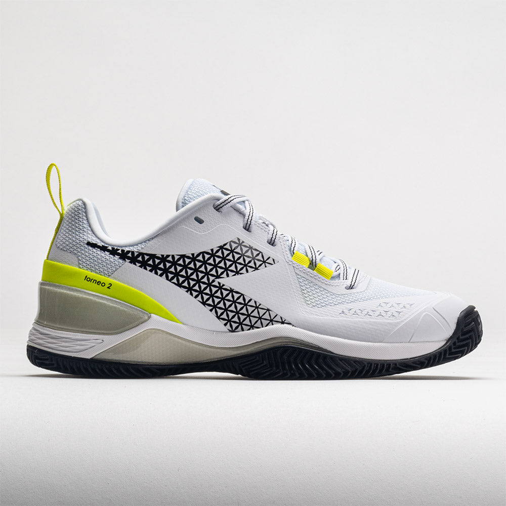 Diadora Blushield Torneo 2 Clay Women's  White/Black/Evening Primros