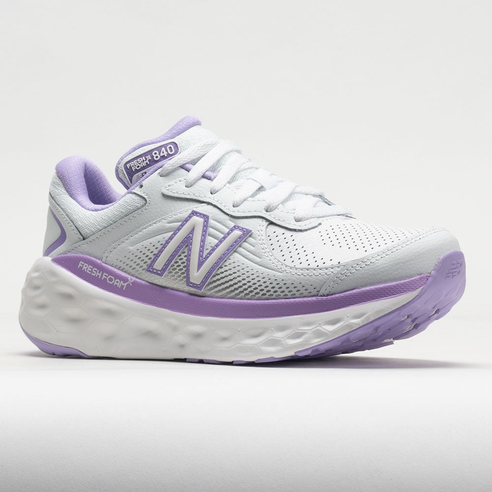 New Balance Fresh Foam X 840v1 Leather Women's  White/Lilac Glo