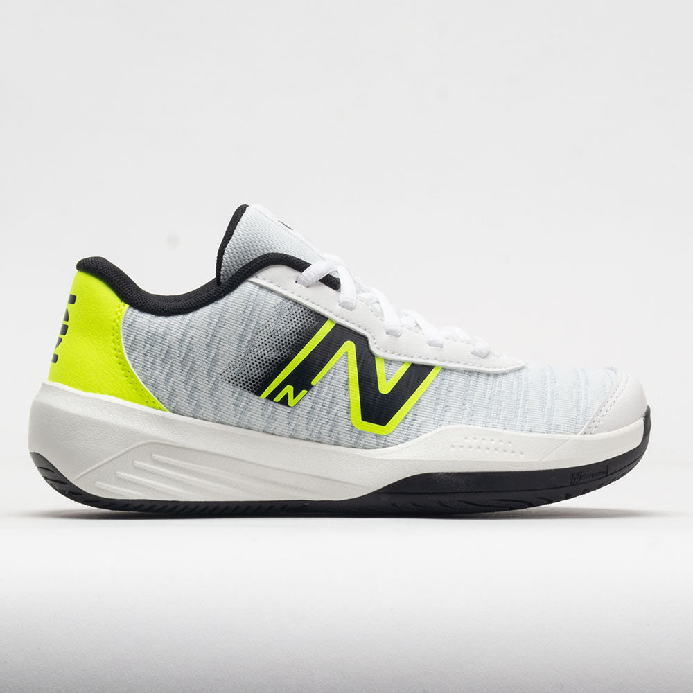 New Balance 996v5 Junior  White/Hi-Lite