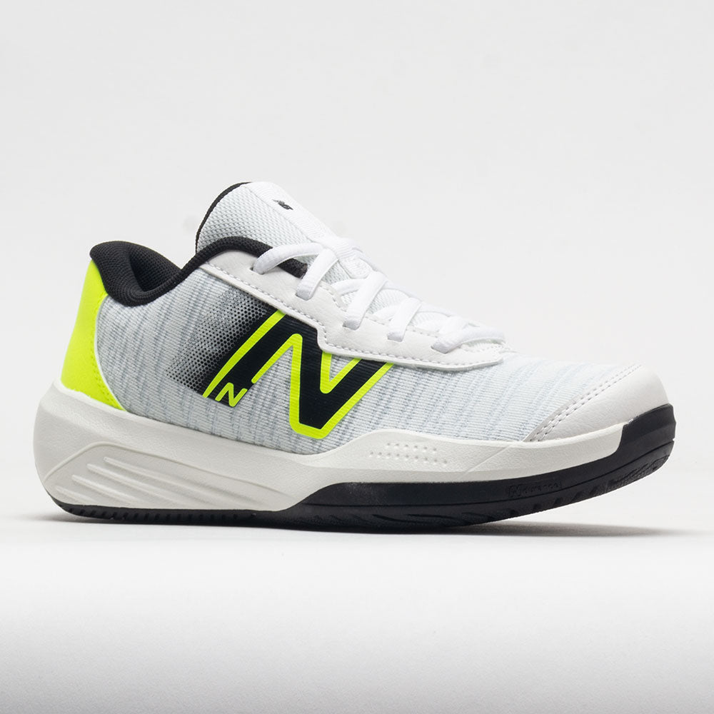 New Balance 996v5 Junior  White/Hi-Lite