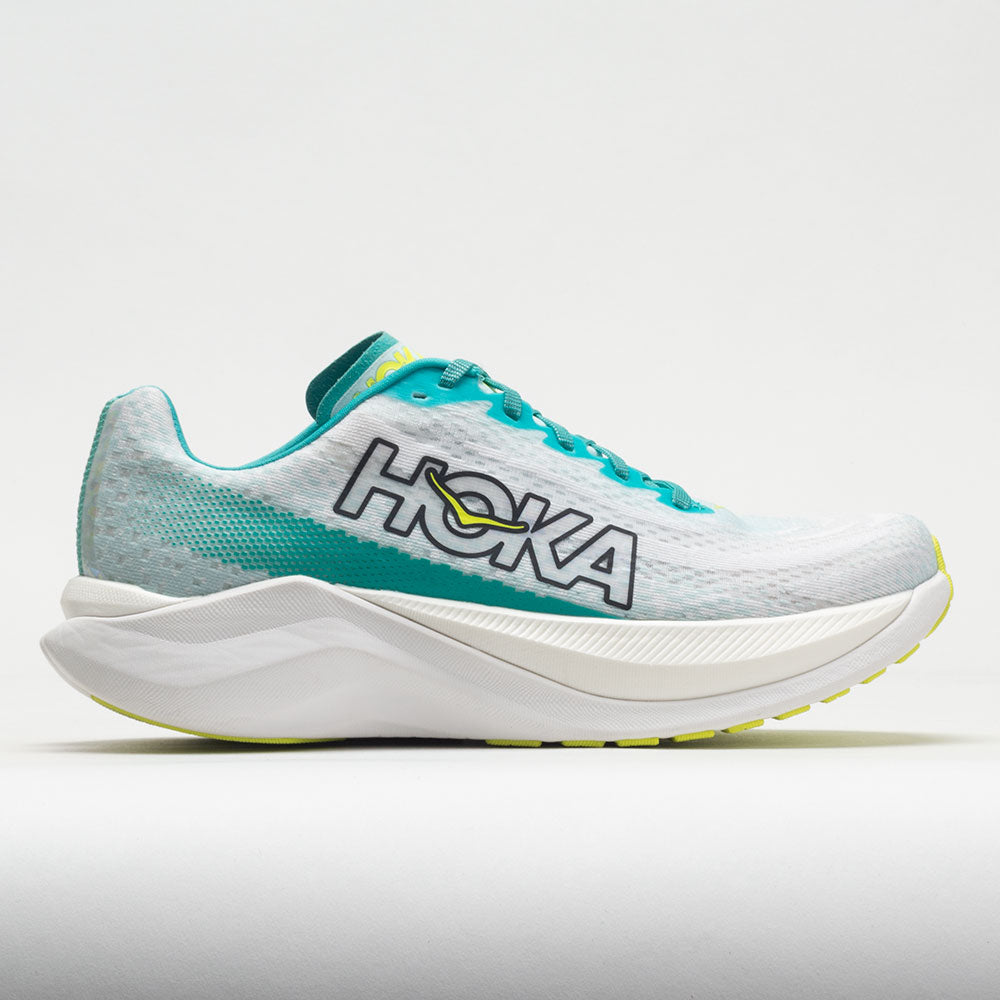 HOKA Mach X Women's  White/Blue Glass