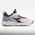 Diadora Speed Blushield Fly 4+ Clay Men's  White/Blue Corsair/Fiery Red