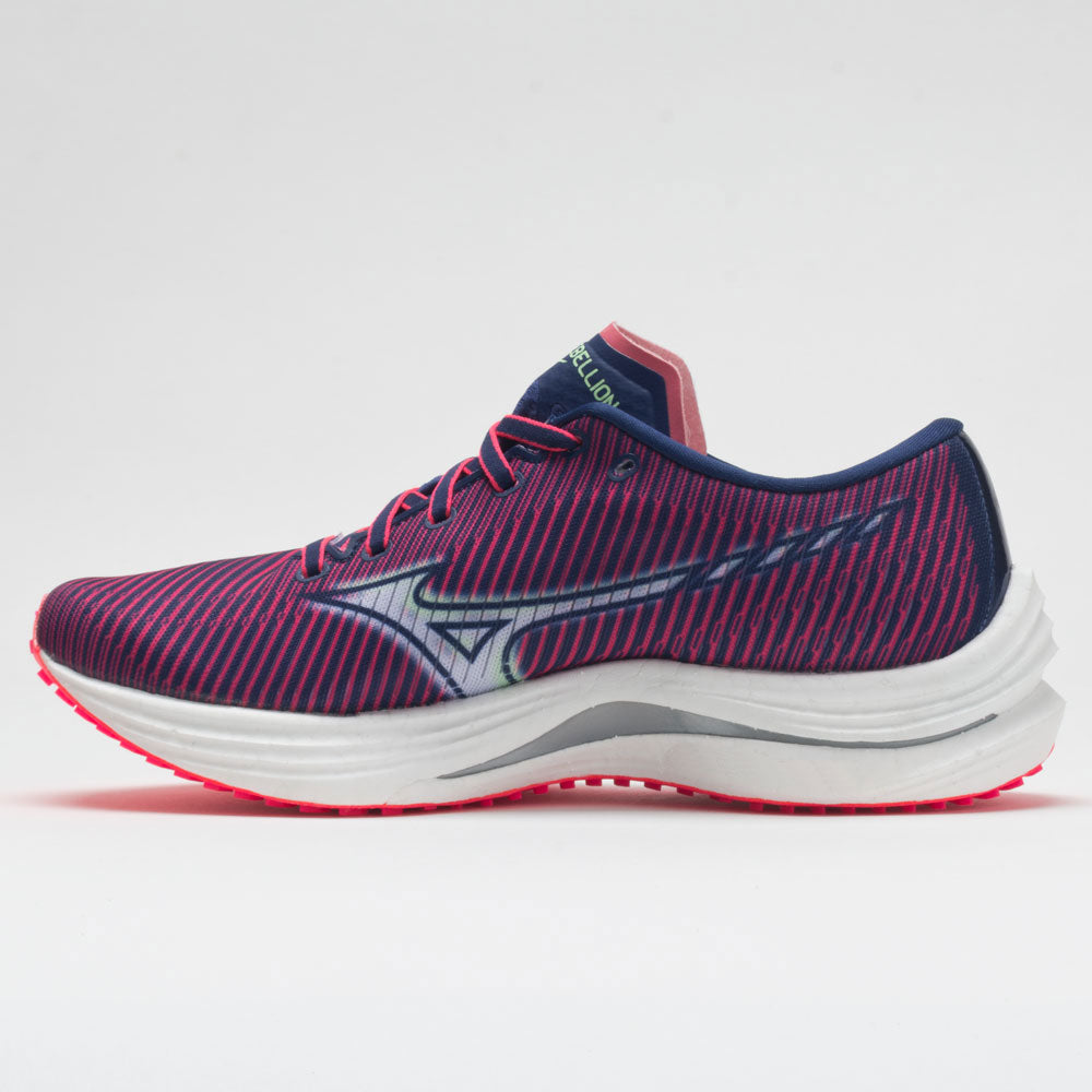 Mizuno Wave Rebellion Women's  Diva Pink/Indigo White