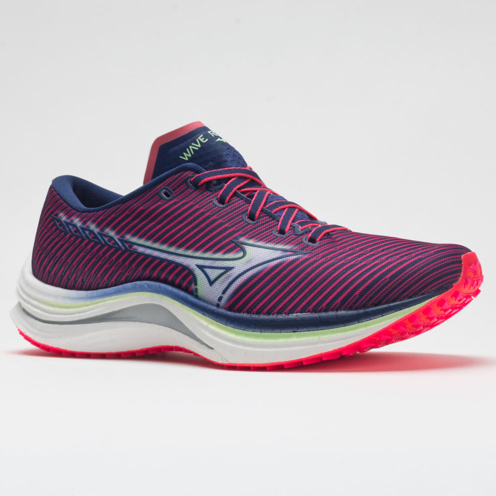 Mizuno Wave Rebellion Women's  Diva Pink/Indigo White