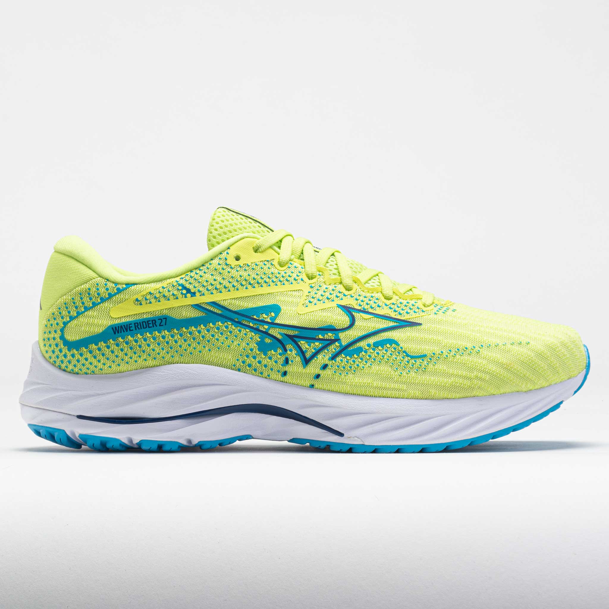 Mizuno Wave Rider 27 Men's  Sharp Green/Navy Peony
