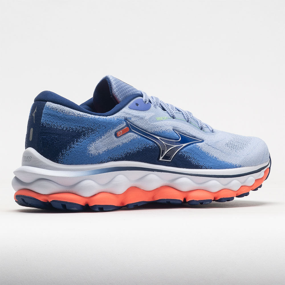Mizuno Wave Sky 7 Women's  Blue Heron/Silver