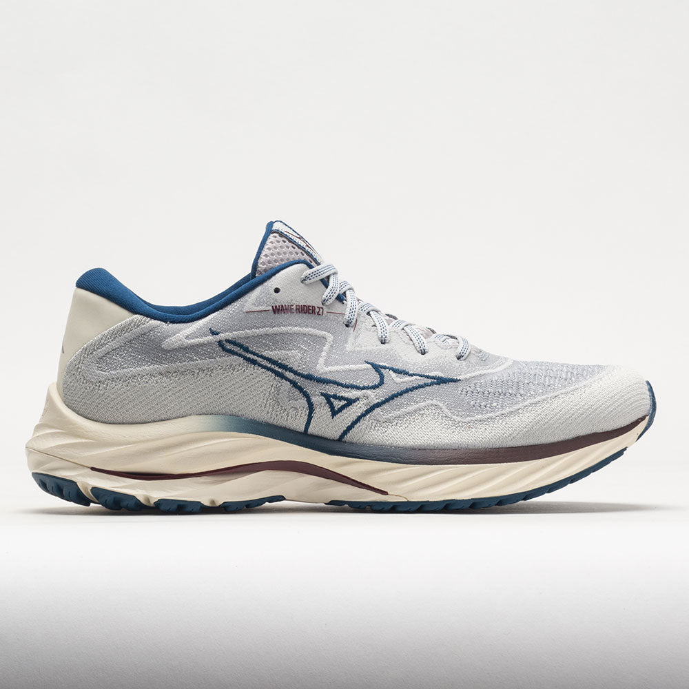 Mizuno Wave Rider 27 Men's  Papyrus/Blue Opal