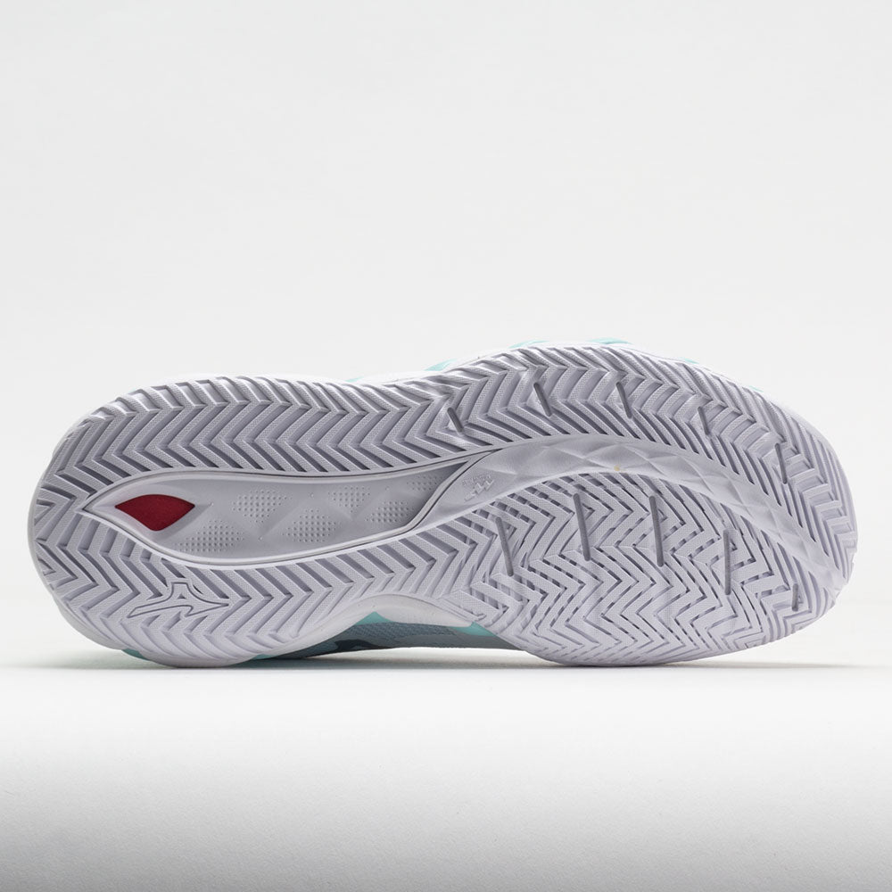 Mizuno Wave Enforce Tour AC Women's  White/Tanager Turquoise