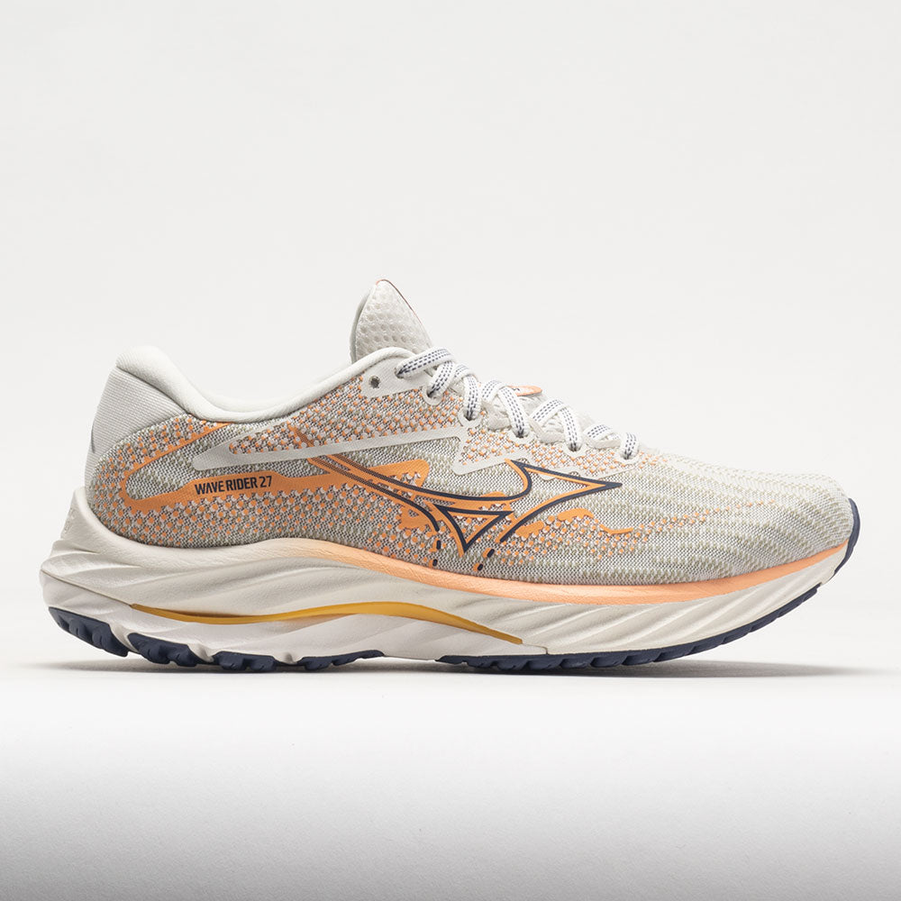 Mizuno Wave Rider 27 Mesh Women's  Snow White/Nightshadow Blue