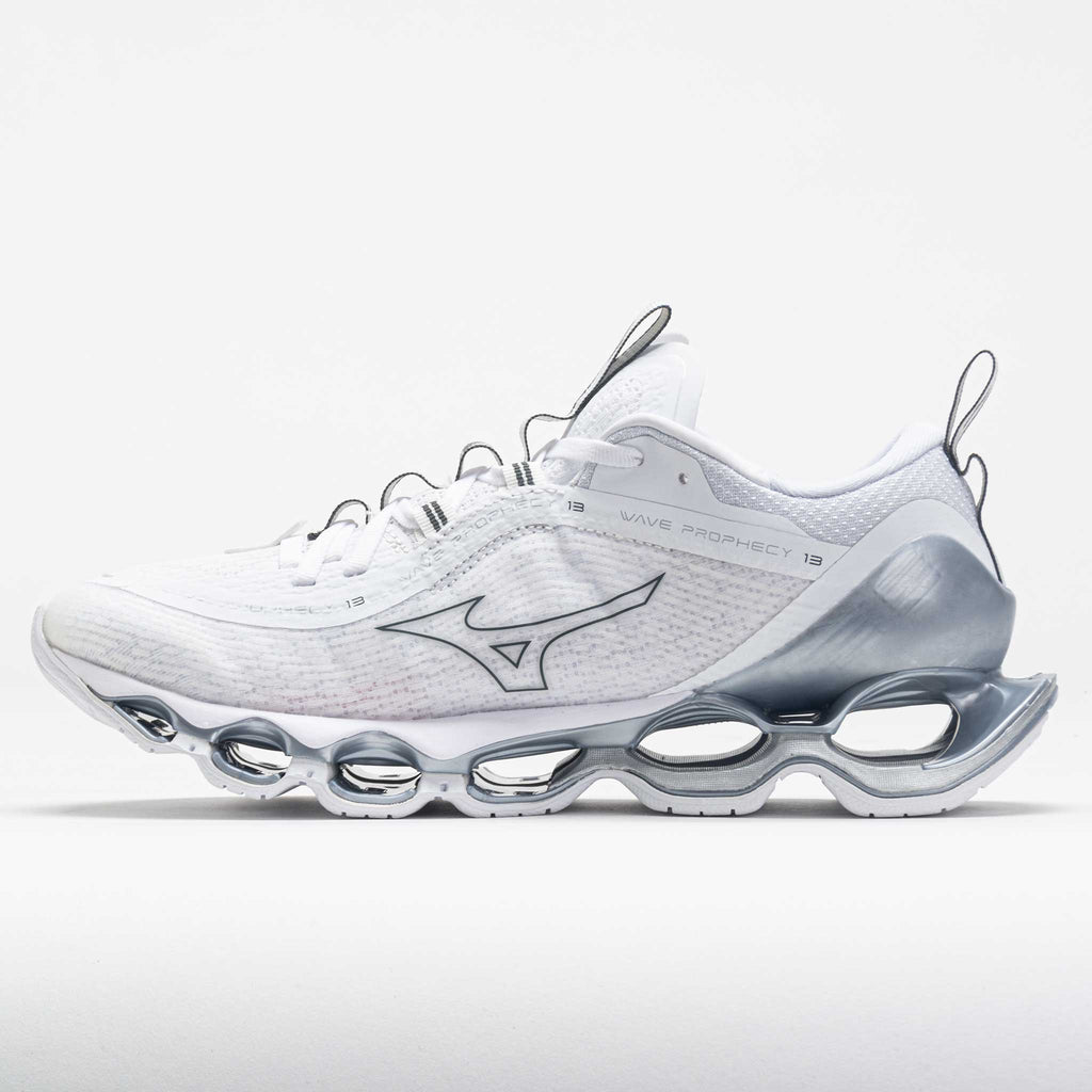 Mizuno Wave Prophecy 13 Women's  White/Metallic Grey